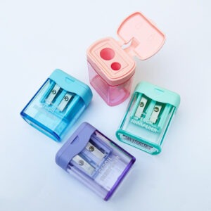 Kiwai Double Hole Plastic Pencil Sharpener