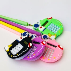 Calculator & Mini Game Pen – 3-in-1 Fun Gadget