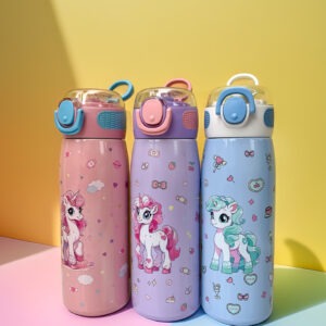 Unicorn Stainless Steel Water Bottle – Cute, Hot & Cold Buddy