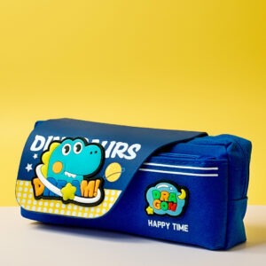 3D Happy Time Dinosaur Pencil Case