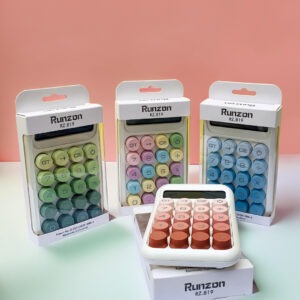 RZ-819 Calculator – 16 Digit | Mechanical Keys | Dual Power