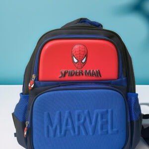Kids Character School Bag – 16” | Spiderman 3D Embossed Design