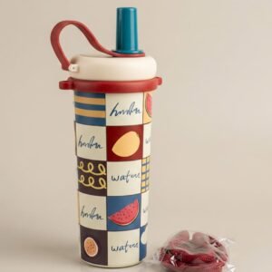 720ml Stainless Steel Sipper Bottle with Handle Rope