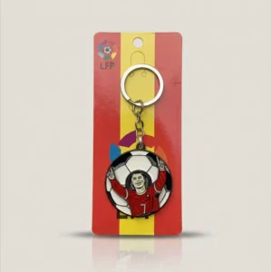 Metal Spinner Keychain – Football & Superhero Collection